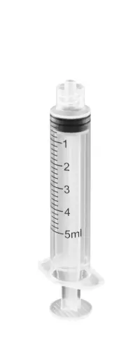 [MD10433] Unifine Syringes 5ml Luer Lock Central Tip x 100