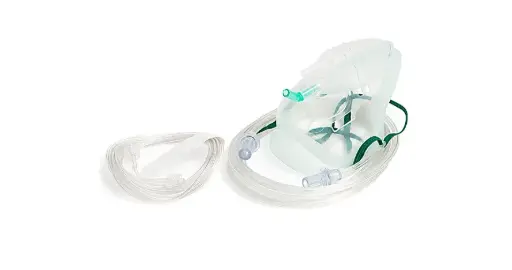 [MD10476] Sentri EcoLite Adult Oxygen Mask CO2 Monitoring line and 2.1m Tubing x 30