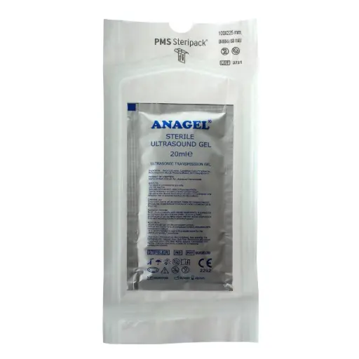 [MD10567]  Anagel Sterile Ultrasound Gel - 20ml Sachet x 48