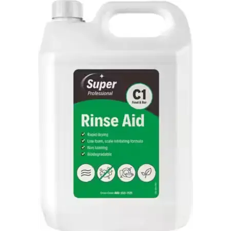 [SP00471] Super Professional Products C1 Dishwasher Rinse Aid 5L